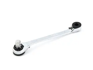 1/4" & 5/16" Hex Bit Ratchet and 1/4" Square Drive insert, double ended