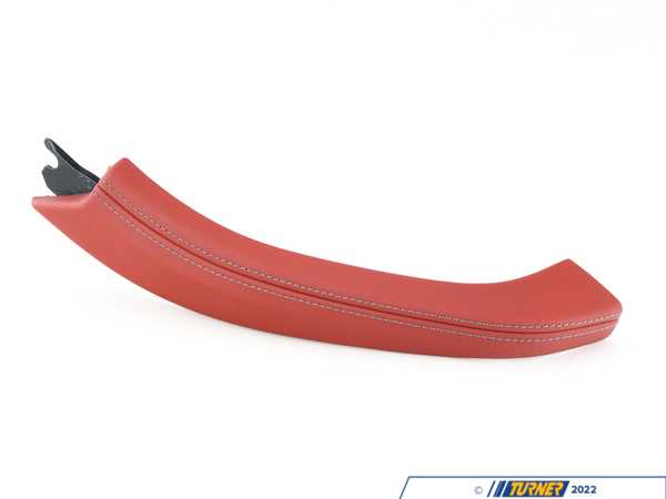 Genuine BMW TRIM COVER, PULL STRAP, LEFT 51428097033