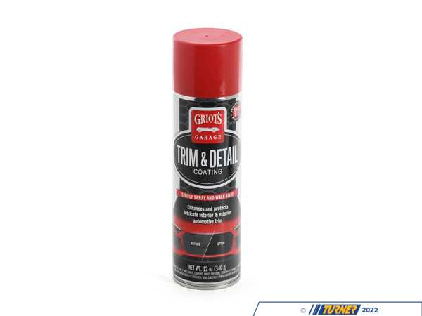 Griot's Trim & Detail Coating - 12 Ounces 10946KT