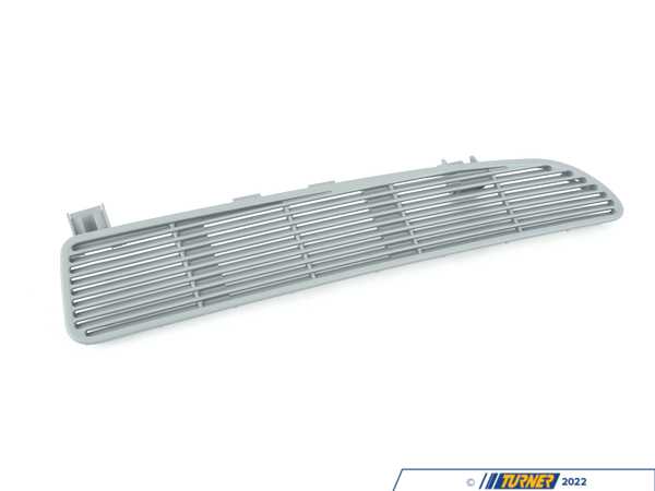 Genuine BMW Genuine BMW Left Package Shelf Vent Louver Grau - 51468174167 - E38 51468174167