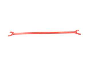Garagistic Rear Strut Bar - Powdercoated Red - E36 318i 325i 328i M3
