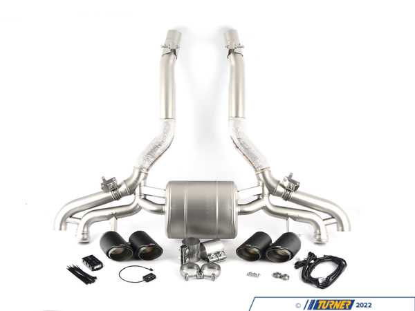 Akrapovic Akrapovic Titanium Slip on Exhaust with Carbon Fiber Tips - F95/F96 X5M/X6M S-BM/T/16H