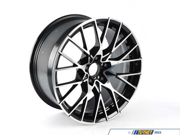Genuine BMW Genuine BMW Disc Wheel Light Alloy Jet Black - 36118073847 36118073847