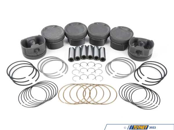 Mahle Motorsports MAHLE PowerPak Piston Kit 86.60mm - S52 - 3.2L 930024409