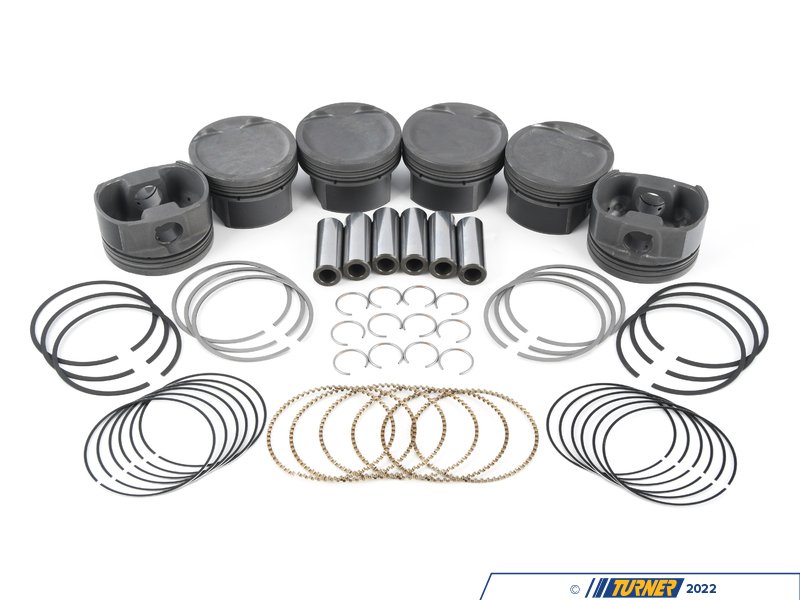 930024409 - MAHLE PowerPak Piston Kit 86.60mm - S52 - 3.2L