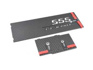 Carbon Fiber Intercooler Cover With Engraved Design - S55