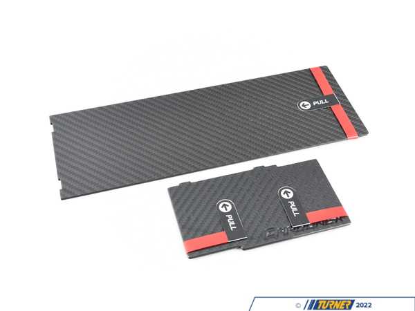Carbonex Carbon Fiber Intercooler Cover - S55 s55coversmooth