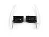 Carbonex Carbonex Aluminum Paddle Shifters - Silver - F Chassis FPADALUSILV View 1