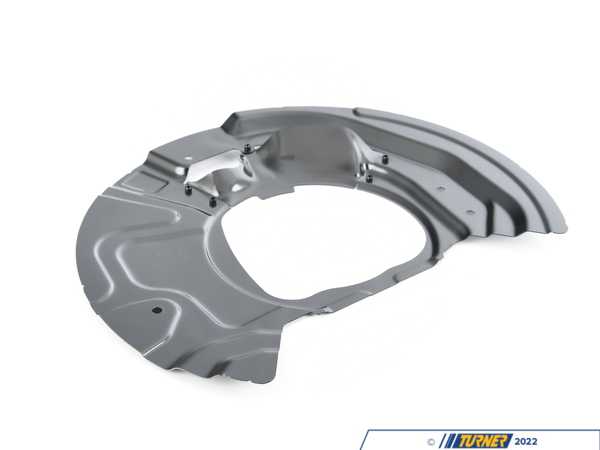 Genuine BMW Front Brake Dust Shield - Right 34106895050