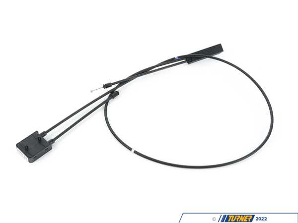 Genuine MINI BOWDEN CABLE, HOOD, 51237495843