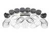 Mahle Motorsports MAHLE Forged Piston Kit 92.50mm - S65 - 4.0L 197843342 View 8