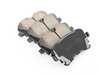 Akebono Rear Brake Pad Set 8K0698451P View 3