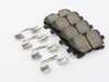 Akebono Rear Brake Pad Set 8K0698451P View 1