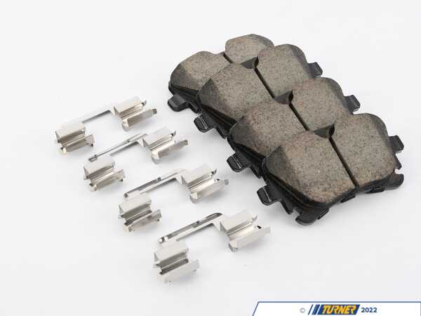 Akebono Rear Brake Pad Set 8K0698451P