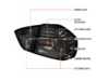 Spec-D Tuning Spec-D LED Tail Lights - Chrome Housing/Smoke Lens - E90 Pre LCI LTE9005GLEDTM View 2