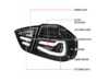 Spec-D Tuning Spec-D E90 Pre LCI LED Tail Lights - Matte Black Housing/Clear Lens LTE9005JMLEDTM View 2