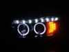 Spec-D Tuning Spec D Dual Halo Projector Headlights with LED Light Strip & LED Signals - Gloss Black Housing/Smoke Lens - E90 Pre LCI 2LHPE9005G8V2TM View 2