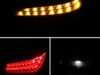 Spec-D Tuning Spec-D LED Tail Lights - Matte Black Housing/Clear Lens - E60 Pre LCI LTE6004JRLEDTM View 3
