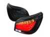Spec-D Tuning Spec-D LED Tail Lights - Gloss Black Housing/Smoke Lens - E60 Pre LCI  LTE6004BBLEDTM View 1