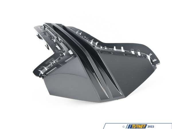 Genuine BMW GRILL, SIDE, CLOSED, RIGHT 51117464206