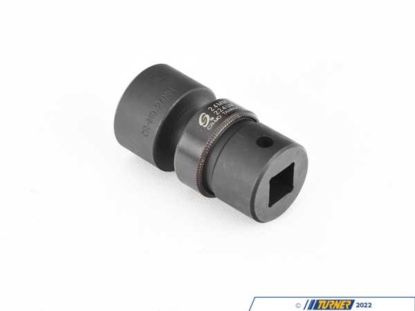Sunex 1/2" Drive 24mm Universal Impact Socket 224UMD