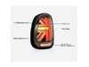 ZiZa MINI Cooper Union Jack LED Smoked Clear Lens/Black/Red Led Taillights R60  - Set MINI11R60TLUJCL View 2