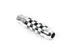 ECS Emergency Brake Checkered Style Handle - Aluminum / ABS Plastic  34400417956CK View 1
