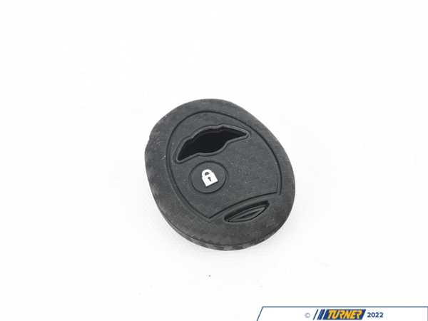 ECS Carbon Fiber Pattern Soft Silicone Key Fob Cover Gen1Silicone1