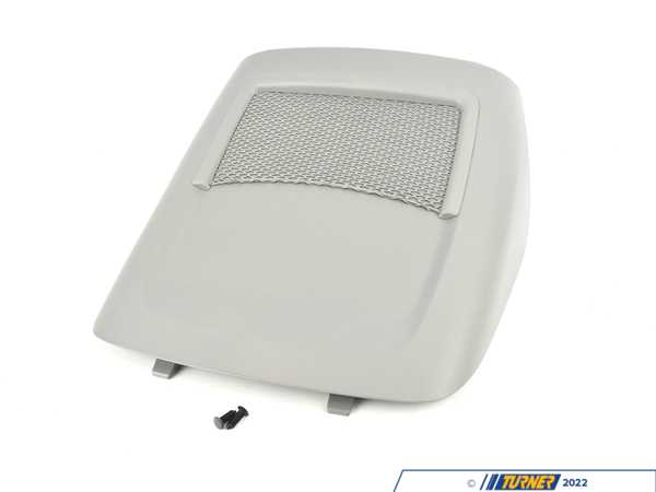 Genuine BMW Genuine BMW Imitation Leather Rear Panel - 52203410304 - Grau60 52203410304