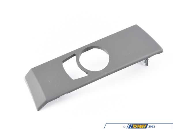 Genuine BMW Genuine BMW Cover, Light Operating Unit Basaltgrau - 61316925266 61316925266