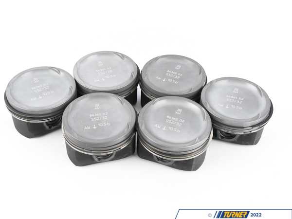Genuine BMW Genuine BMW Piston (86.60mm, +0.20 mm Over) - E36 Z3 11251405704