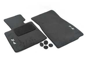Genuine BMW Carpeted Floor Mat Set - Black - E85 E86 Z4