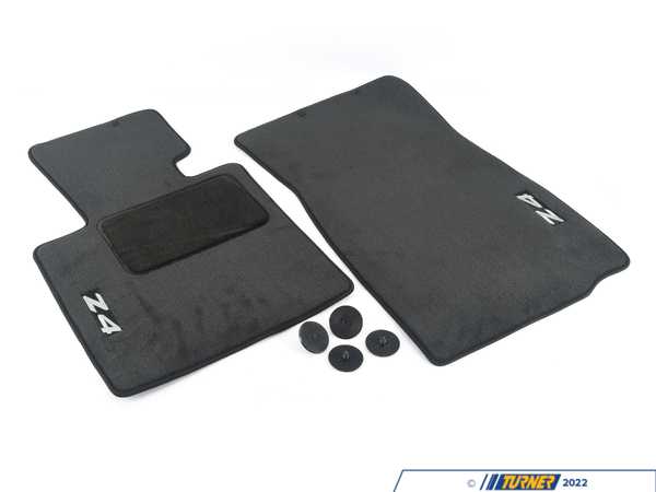 Genuine BMW Genuine BMW Carpeted Floor Mat Set - Black - E85 E86 Z4 82110152598