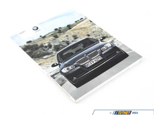 Genuine BMW Genuine BMW Owner's Manual E90, E91 W/O Idrive - 01410013322 - E90 01410013322