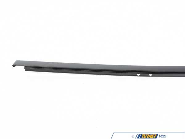 Genuine BMW Genuine BMW Trim, Window Frame, Top, Doo - 51337136953 - Schwarz 51337136953