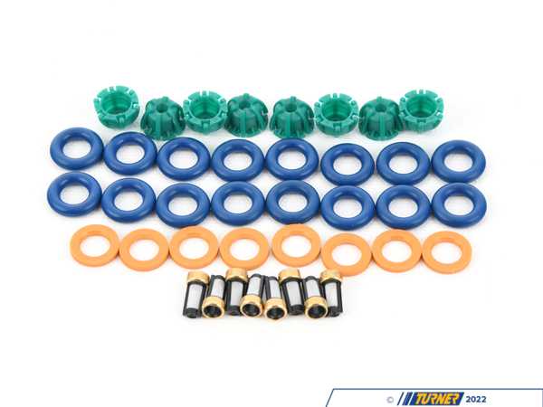 Race German Race German Fuel Injector Rebuild Kit - Bosch EV1 Style M60 (No Tool) RGBSCHEV1-8NT