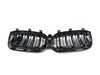 Genuine BMW FRONT ORNAMENTAL GRILLE BLACK 51135A36BD0 View 2