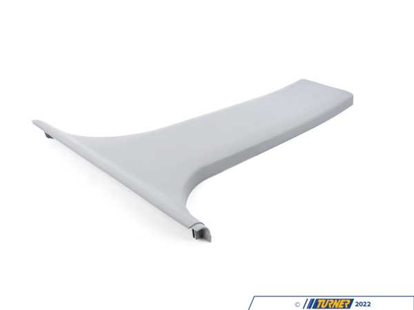 Genuine BMW Genuine BMW Cover, B-Column Bottom Right Grau - 51438226580 51438226580