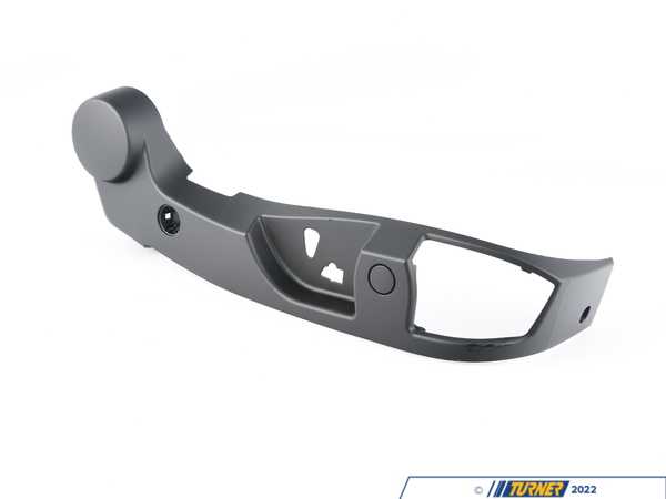 Genuine BMW Genuine BMW Covering Outer Right Schwarz - 52106989268,E60 M5 52106989268