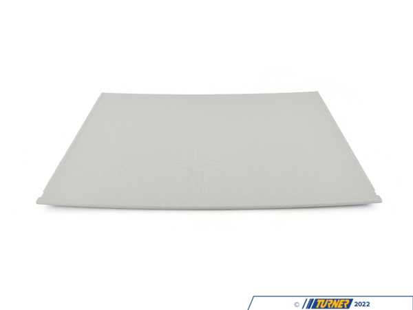 54137135348 - Genuine BMW Supended Headliner, Front Himmelgrau