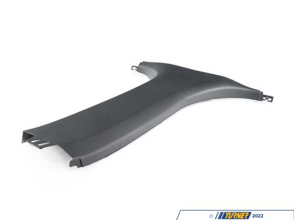 Genuine BMW COVER, B-COLUMN BOTTOM RIGHT 51437446734