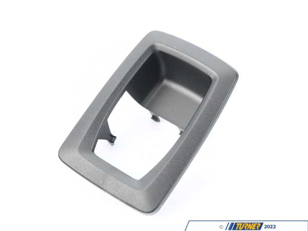 Genuine BMW Genuine BMW Cover For Release Lever Schwarz - 51477224629 - F06 51477224629