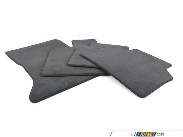 Genuine BMW Genuine BMW Set Of Floor Mats Velours Anthracite - F07 51477353699