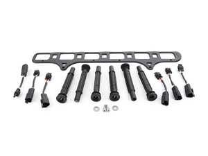B58 Ignition Coil Upgrade Adapter Kit - Black Anodized - N54 Stock Valve Cover