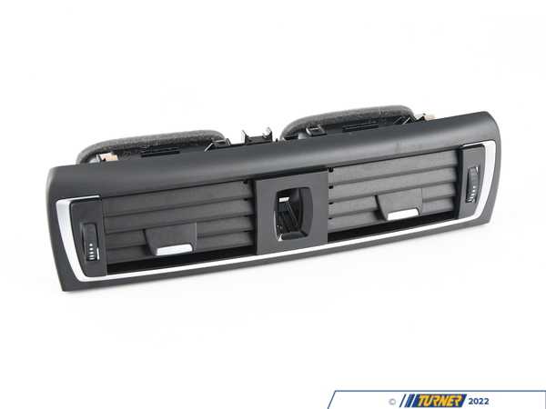Genuine BMW Genuine BMW Fresh Air Grille Center Chrom - 64229317944 - F22 64229317944