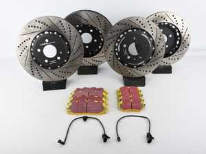 Front & Rear Performance Brake Service Kit - 2-Piece 
