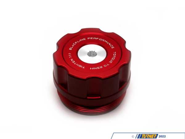 Goldenwrench Supply Co GoldenWrench BLACKLINE Performance Oil Filter Housing Cap FXXOFH-R