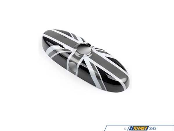 ECS MINI Black Jack Rearview Mirror Cover  51162148221