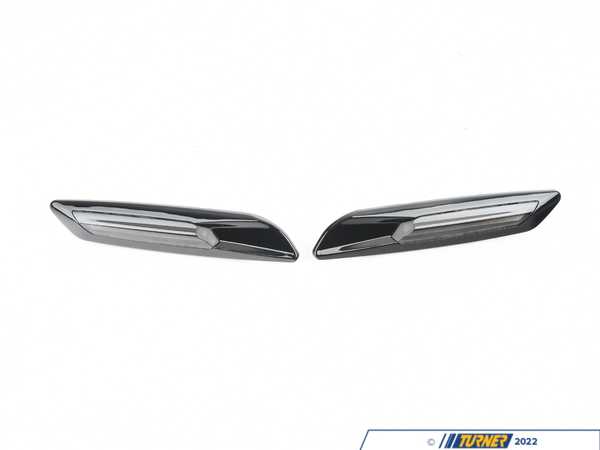 ZiZa ZiZa Dynamic LED Turn Signals - Smoked w/Gloss Black Trim - E9x/E8x  002206LA02-02