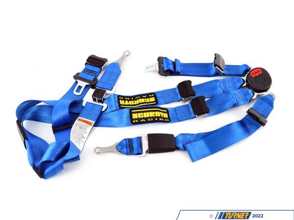 Schroth E46 Quick Fit Pro Harness - Blue - Right SR18641